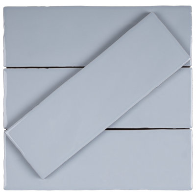 Carreau de plancher et de mur en porcelaine polie 2,6 po x 7,9 po Borgo Subway