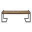 BANC INDUSTRIEL EN BOIS ET MÉTAL