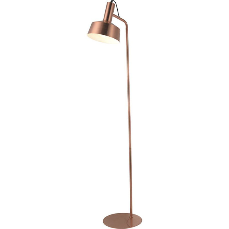 Lilith 136cm Reading Floor Lamp, Copper