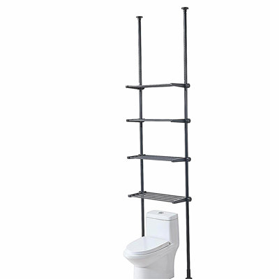 Étagère de salle de bain à 4 niveaux