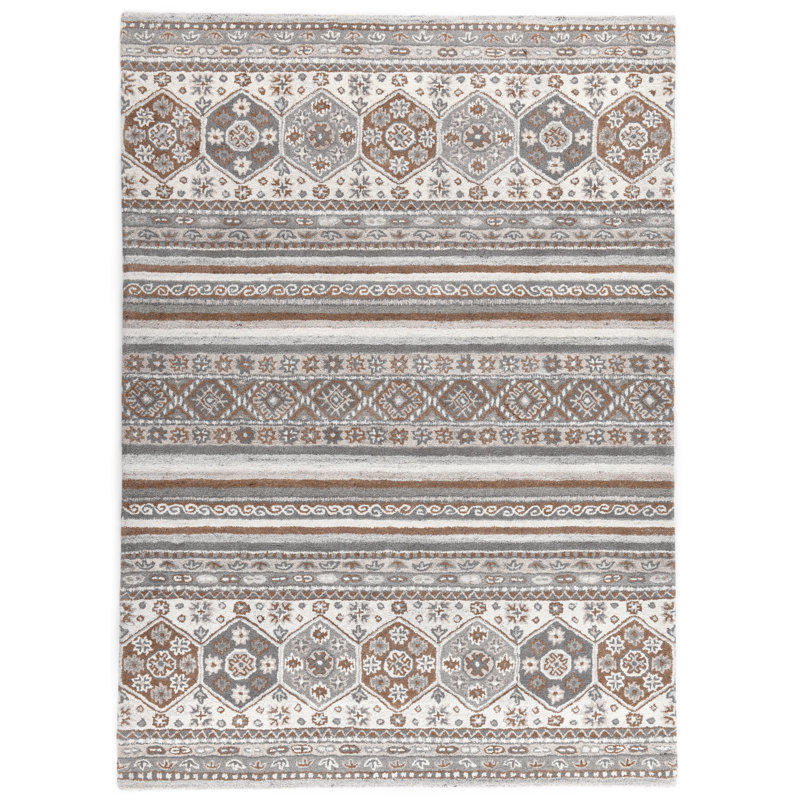 Wool Hand Woven Area Rug, Rectangle 70 x 140cm