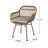 Patio Chair with Cushions(Set of 2)-538651889-538651890