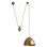 Egg Drop Pendant