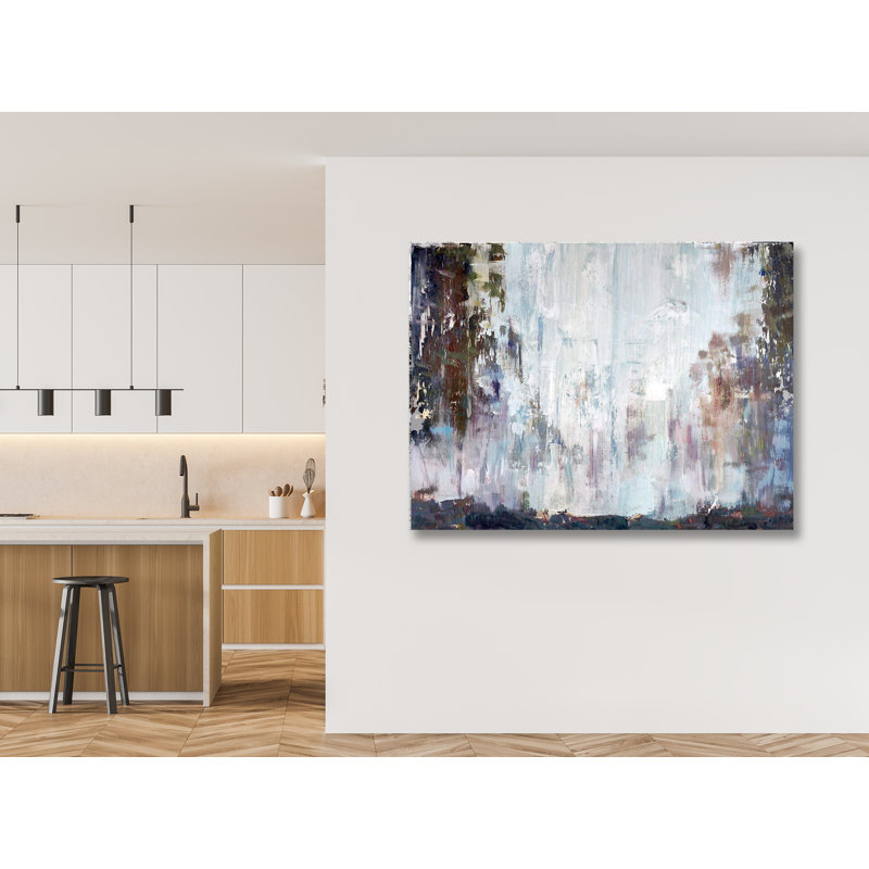 Mist - Artist Enhanced Canvas Print, White Framed Canvas, 40" H x 60" W x 1.5" D