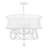 Widner Steel Dimmable Drum Chandelier-271932631-271932629