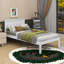 Twin Size Platform Bed Frame With Headboard-881155938