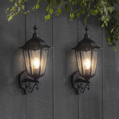 Shanghai 40cm H Outdoor Wall Lantern