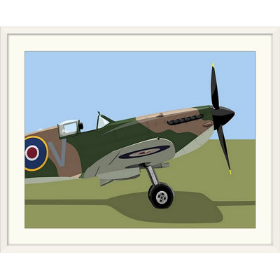 Deschamps " Spitfire WWII Fighter " by Michael Tompsett