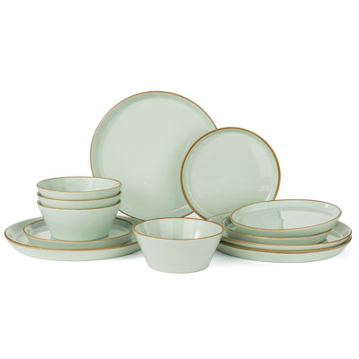 Ensemble de vaisselle et assiettes 12 pièces Saturn