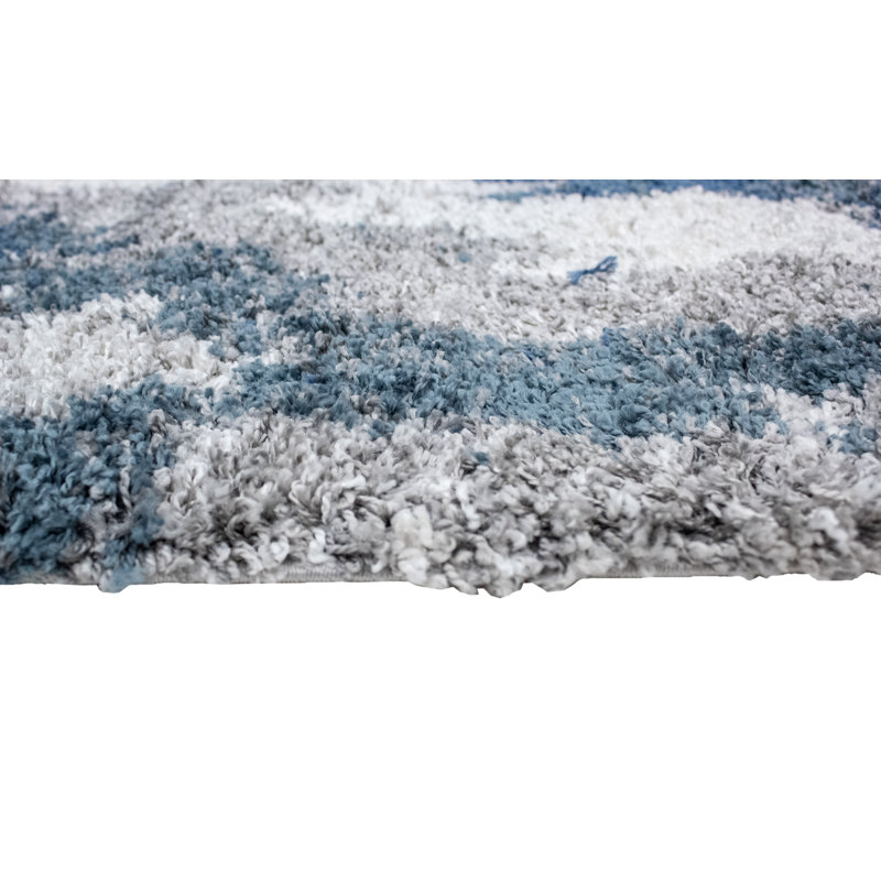 Asay Performance Abstract Indoor Rug, Runner 2'2" x 6'