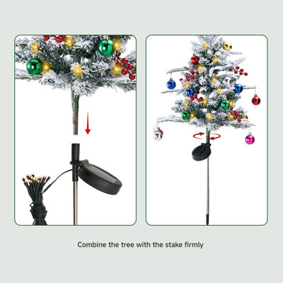 1.97' H Artificial Pine Christmas Tree
