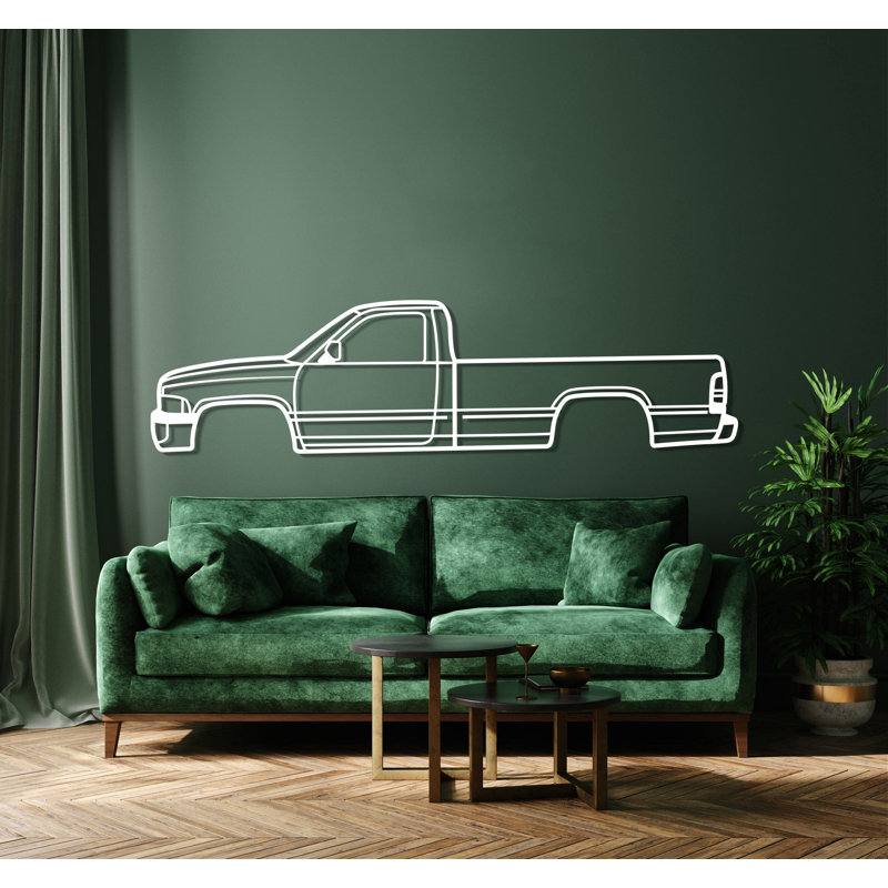 No Frame Print on Metal, 99" H x 25" W