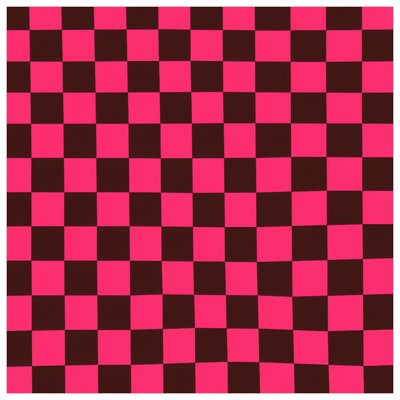 Pink Black Checkered Comforter