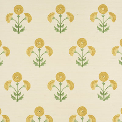 Saranda Flower Sisal Wallpaper