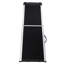 Rampe d'escalade pliable en aluminium pour chien avec tapis antidérapant, pour chiens de tailles différentes, facile à nettoyer, stable, poignée de montée noire