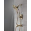 Ensemble de robinet de baignoire et de douche à double fonction Ashlyn 17 avec pomme de douche double 2 en 1 In2ition avec douchette, trousse de garniture de robinet à 2 poignées dorées, bronze champagne T17464-I-CZ (valve non incluse)-115045077