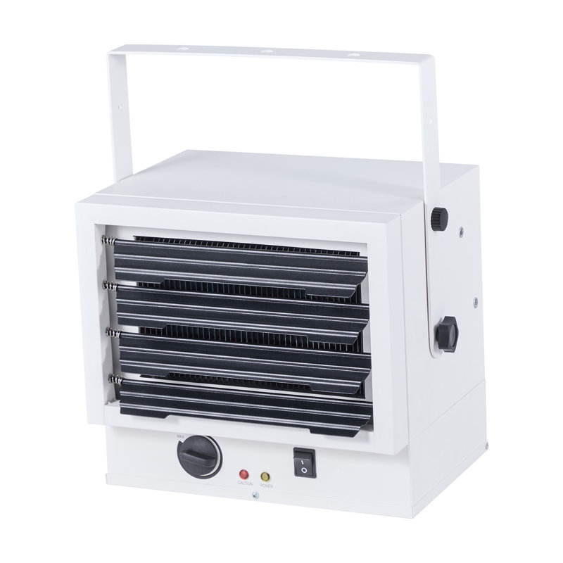 Electric Garage Heater 5000Watt Ceiling Mounted for Workshop 240V White