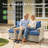 Outdoor Patio Sofa Wicker Modular Sectional Set With Cushions-1902167637