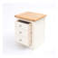 Clarke 45cm W Solid + Manufactured Wood Bedside Table-708653065