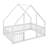 House-Shaped Floor Bed, Fence and Guardrails-129032468