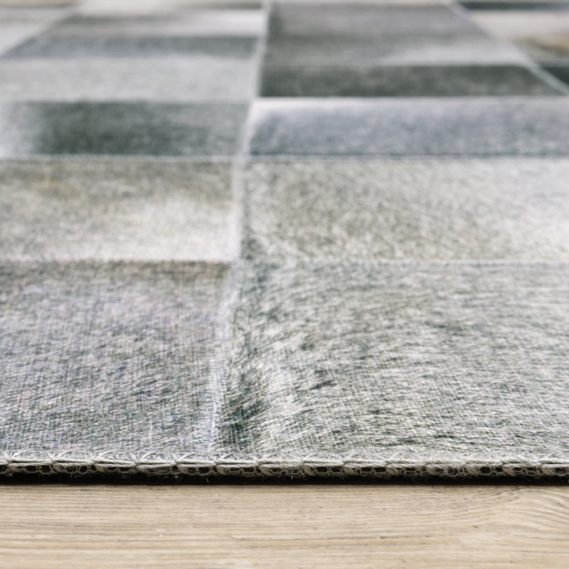 Kesan Geometric Indoor Rug, Rectangle 8'9" x 12'