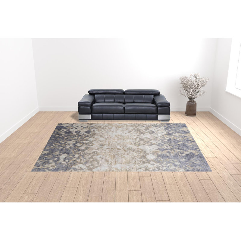 Abstract Indoor Rug, Rectangle 12' x 15'