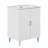 Tameyah 24 " W Freestanding Standard Free Standing 1 Single Vanity Bathroom Vanity With Ceramic Top