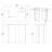 42"L X 24"W X 31"H Clear Acrylic Dining Table, Church Communion Table, Tradeshow Display Table