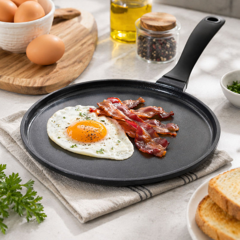 Moule à crêpes et à œufs en céramique antiadhésif Alva Energy, 11 po, L 11 po