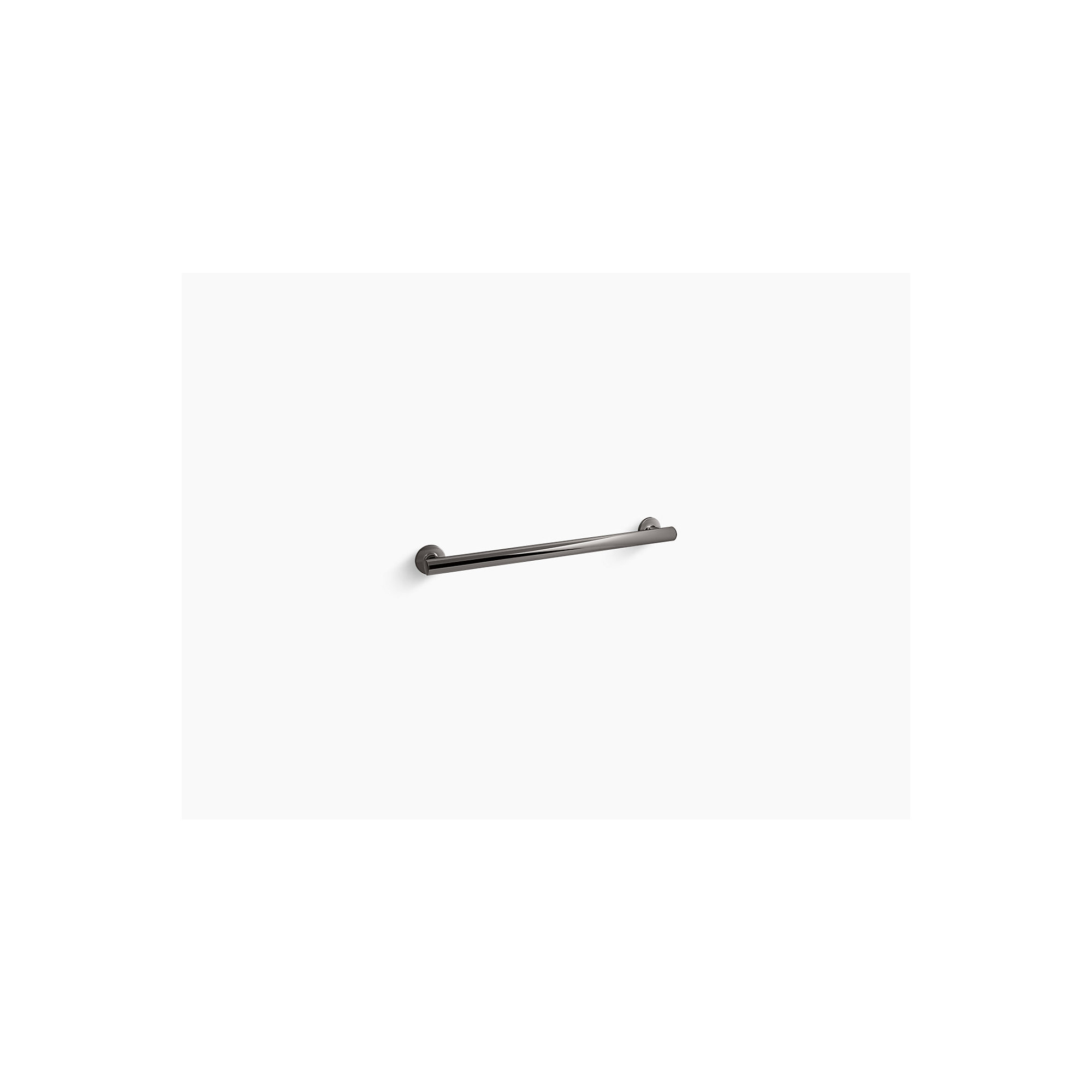 Purist Grab Bar, 12"W, Polished Stainless