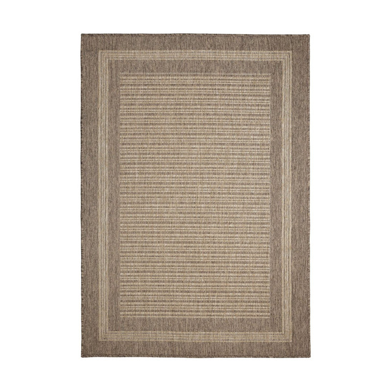 GEL GREEK KEY LATTE 160/225cm, Rectangle 120 x 160 cm