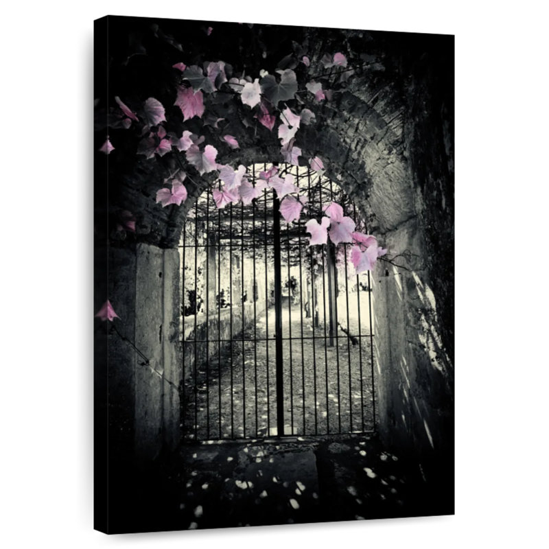 Lilie Gate Pop, 45" H x 30" W