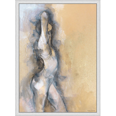 Lillian August " Contemporary Gallery - Nude 2 " by Lillian August Painting Print