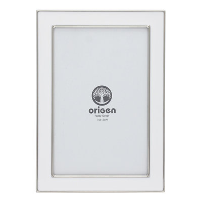 617-Marc-all White Metal Wall Mounted Picture Frame
