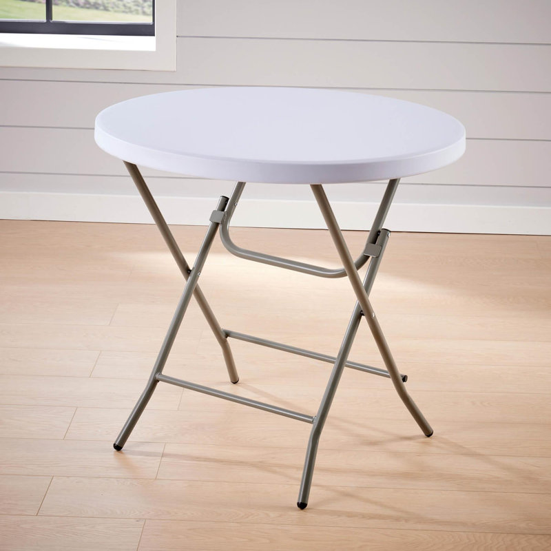 80cm Plastic Circular Portable Folding Table