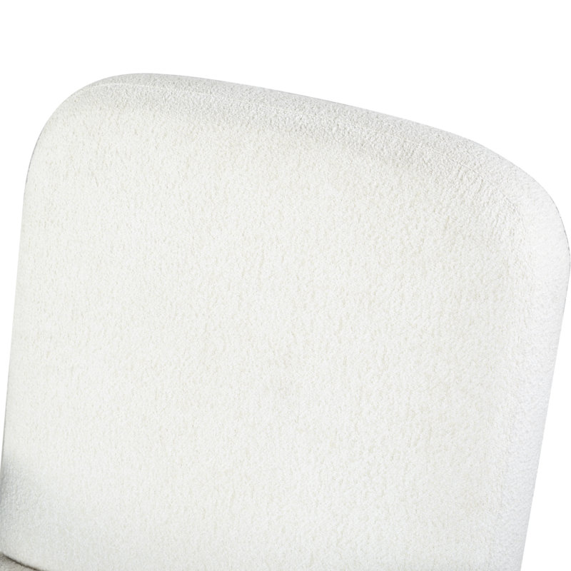 Fauteuil Elara, Noir, Ivoire