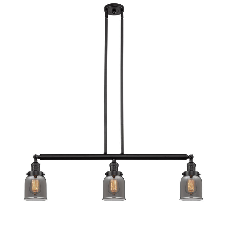 Tom 3 - Light Kitchen Island Pendant, Plated Smoked, No Bulb Included, Oil Rubbed Bronze
