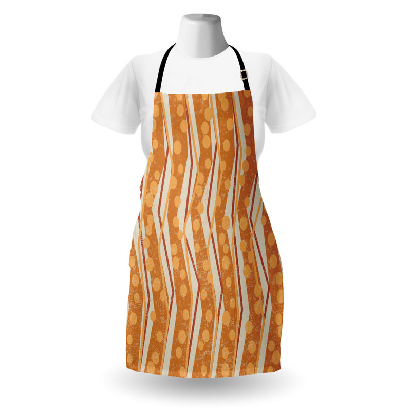 Chevron / Zig Zag Bib Apron