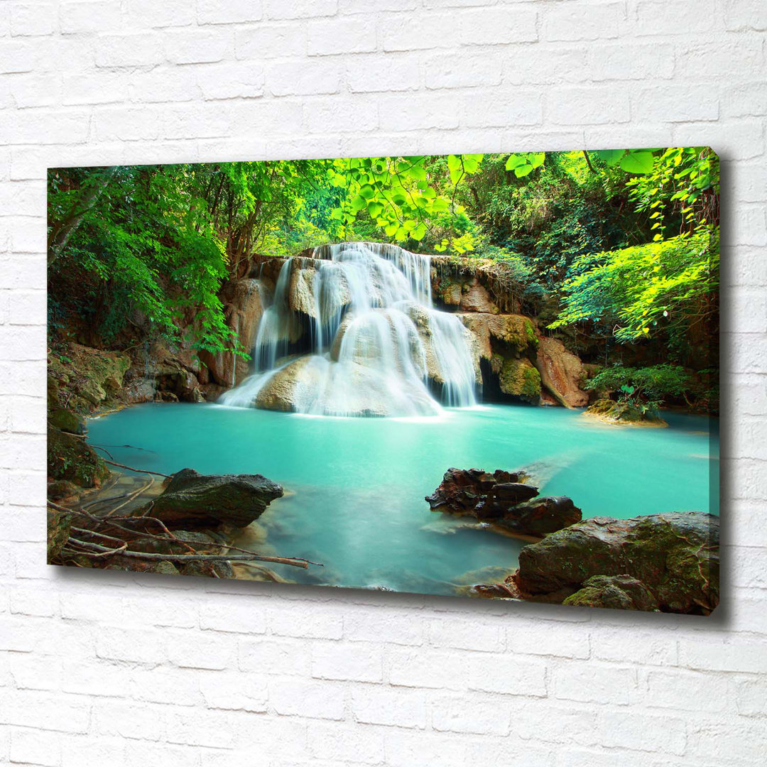 Cascade - Kunstdrucke auf Leinwand - Wrapped Canvas