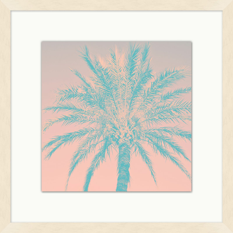 «Color Pop Palms 2» par Mat Sanders - Impression sur papier d'une seule photo