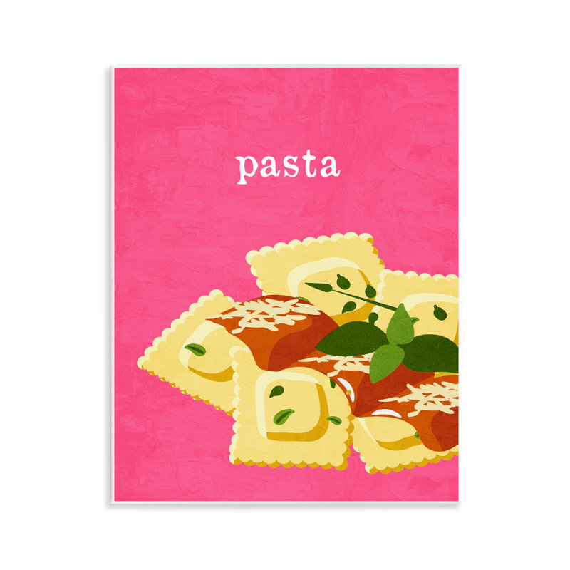 Plaque murale Ravioli, par Kim Allen