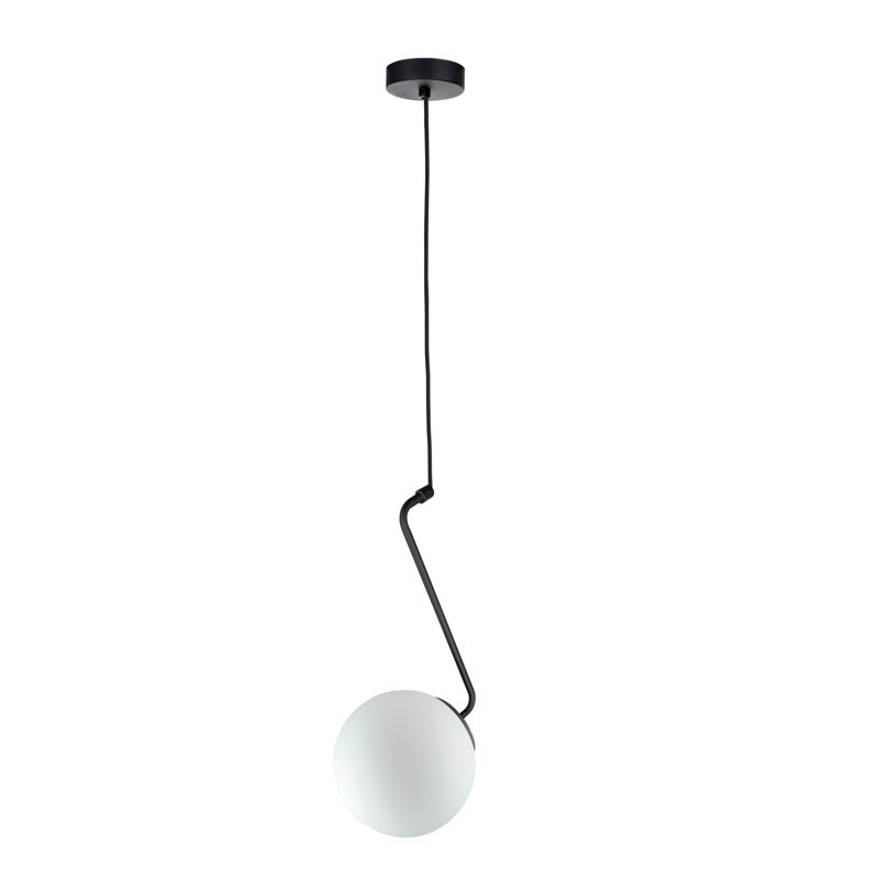 Suniya - Light Matte Black Unique/Statement Pendant, 1