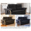 2 Seater Loveseat with Folding Sofa Bed
