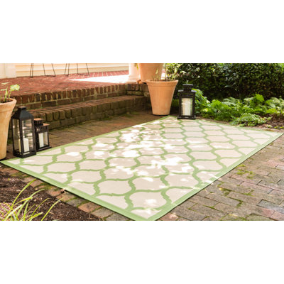 Tapis intérieur / extérieur beige Timmons