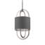 Luminaire suspendu géométrique unique à 2 lumières Alvida-1682020800
