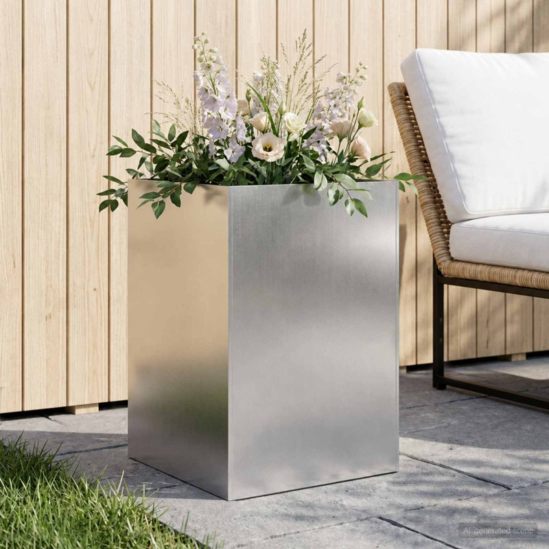 Planter, 50cm H x 40cm W x 40cm D, 1