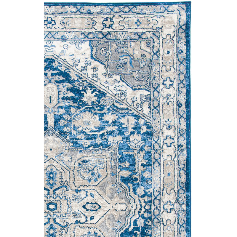 Brentwood Performance Oriental Rug, Square 6'7"