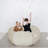 3 Sprouts Recycled Fabric Kids Ball Pit/gingham/beige
