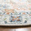Tapis oriental en laine / coton touffeté à la main Vahakn - orange / ivoire / bleu-1990743154