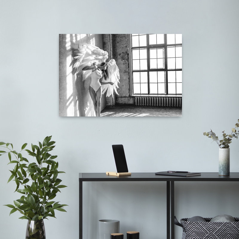 Art contemporain Portrait contemporain, H 16 po x l 24 po
